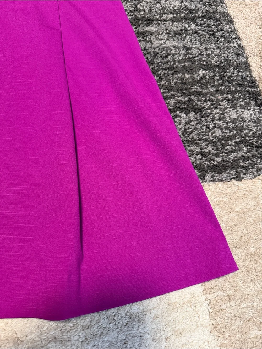 RACHEL Rachel Roy Anise fit and flare dress, plum passion purple, size L EUC!